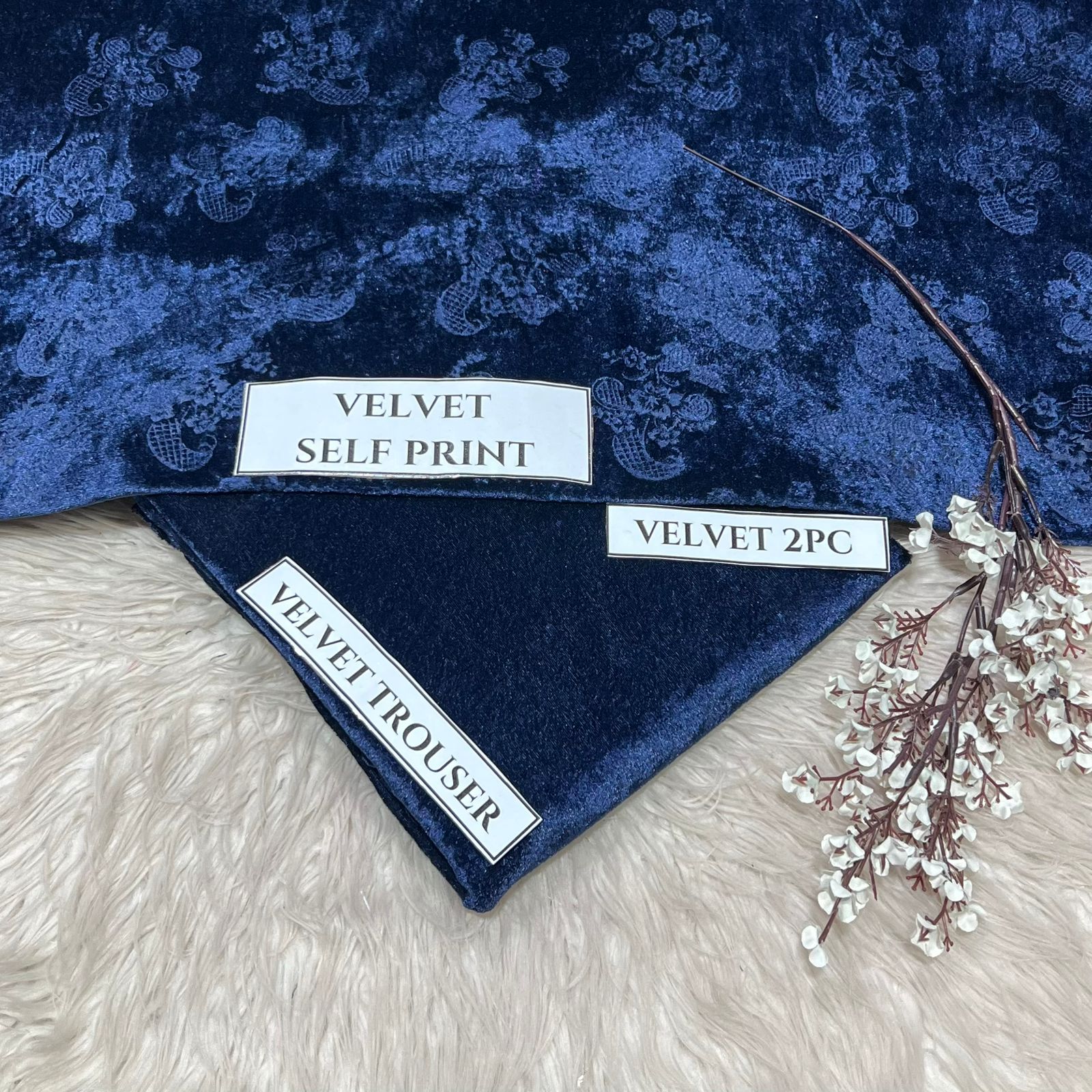 KOREAN VELVET 2PC KV-01