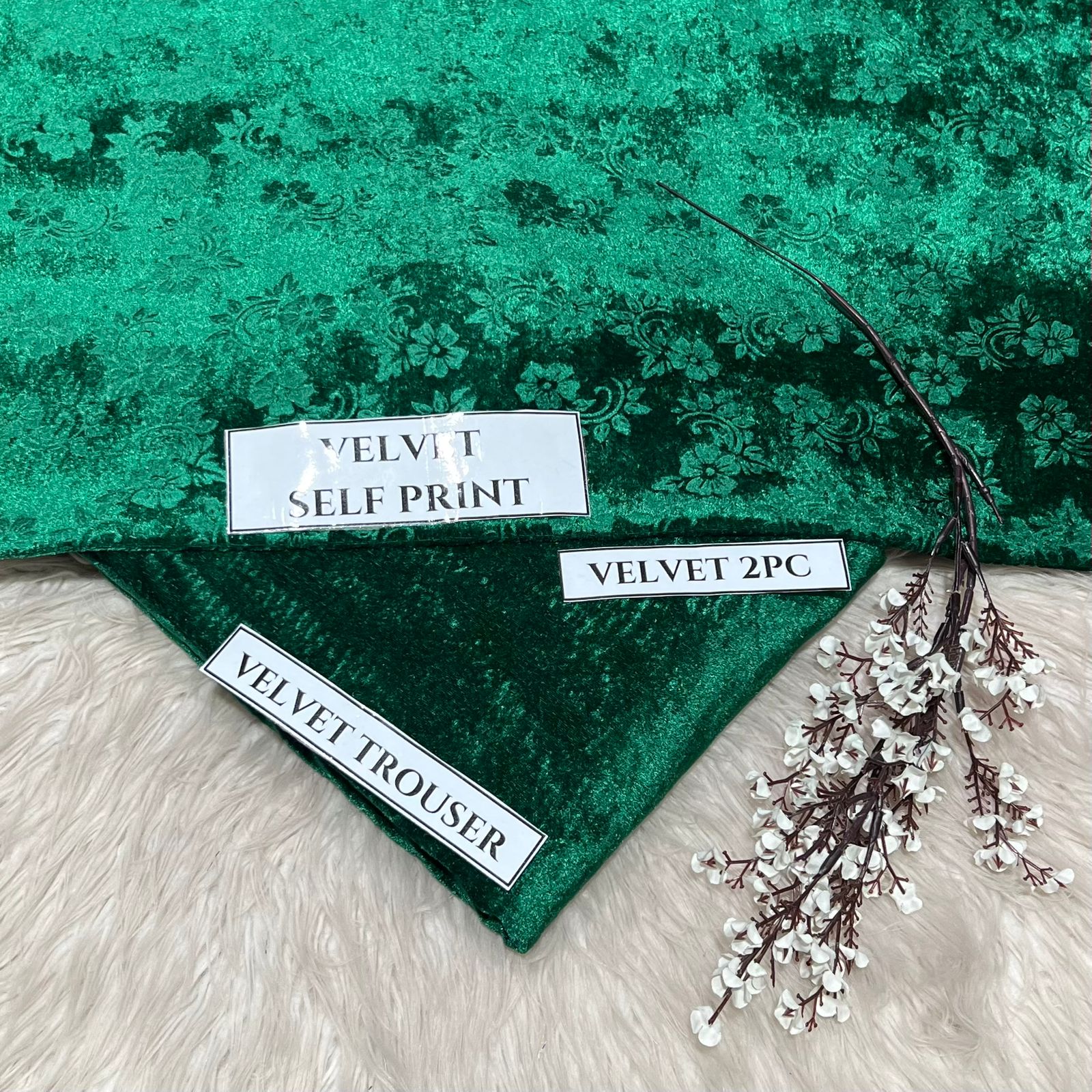 KOREAN VELVET 2PC KV-02