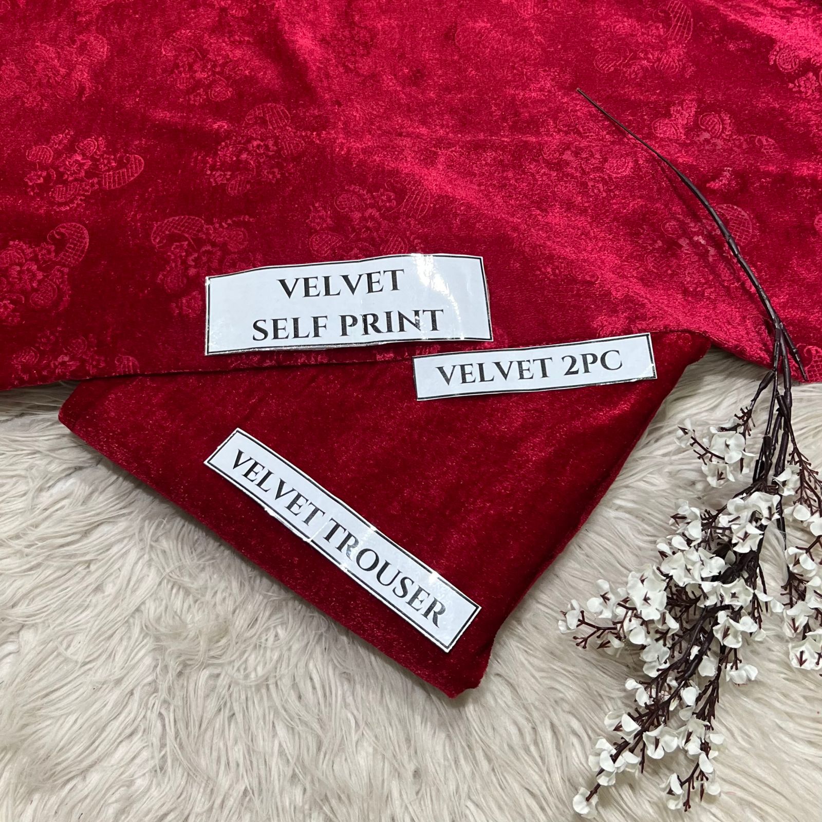KOREAN VELVET 2PC KV-06