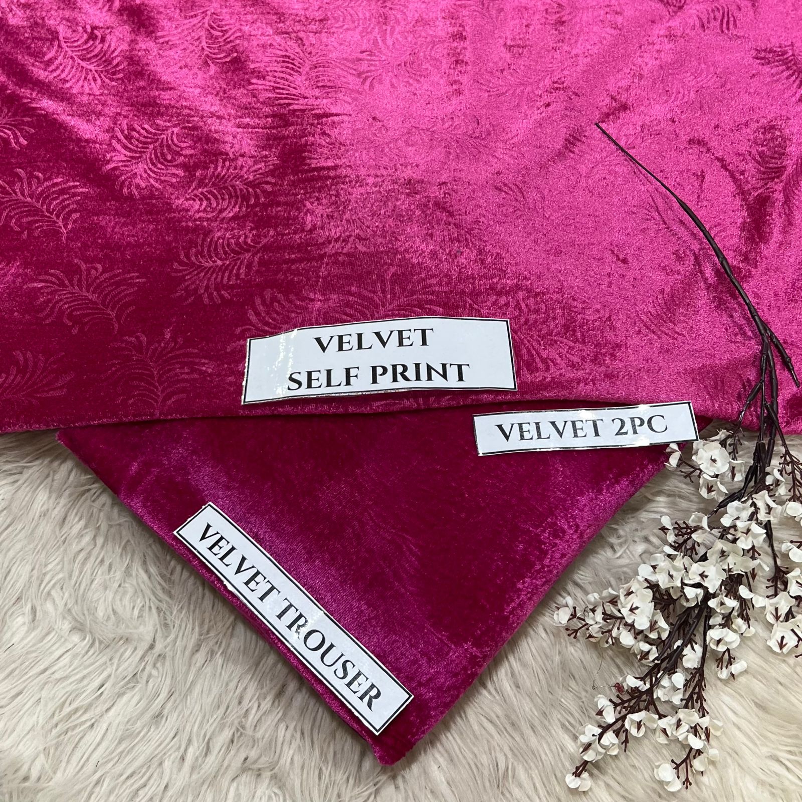 KOREAN VELVET 2PC KV-07