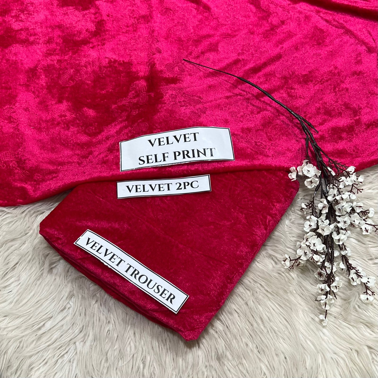 KOREAN VELVET 2PC KV-08