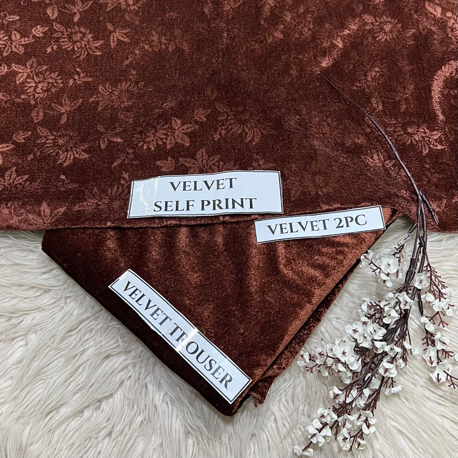 KOREAN VELVET 2PC KV-09