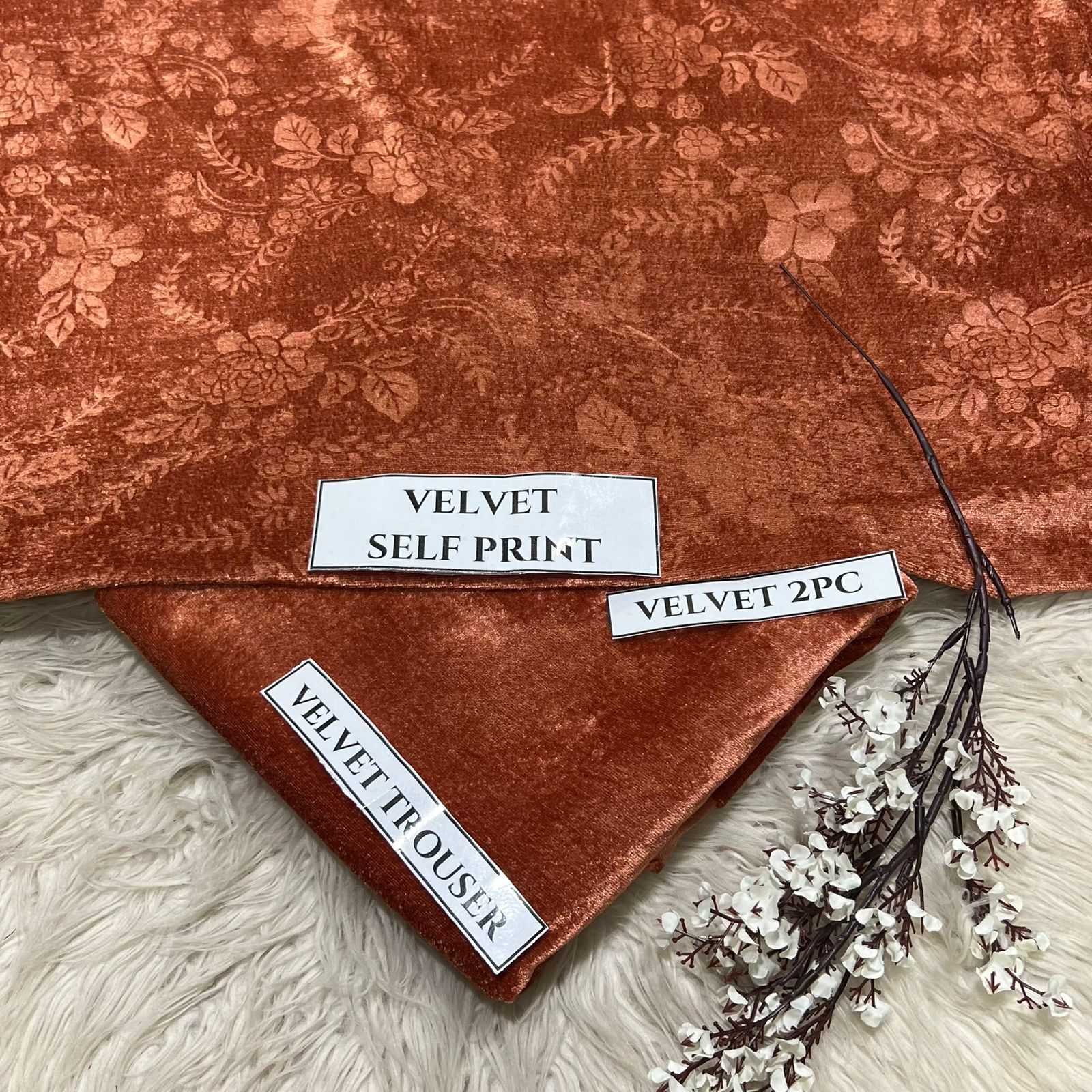 KOREAN VELVET 2PC KV-10