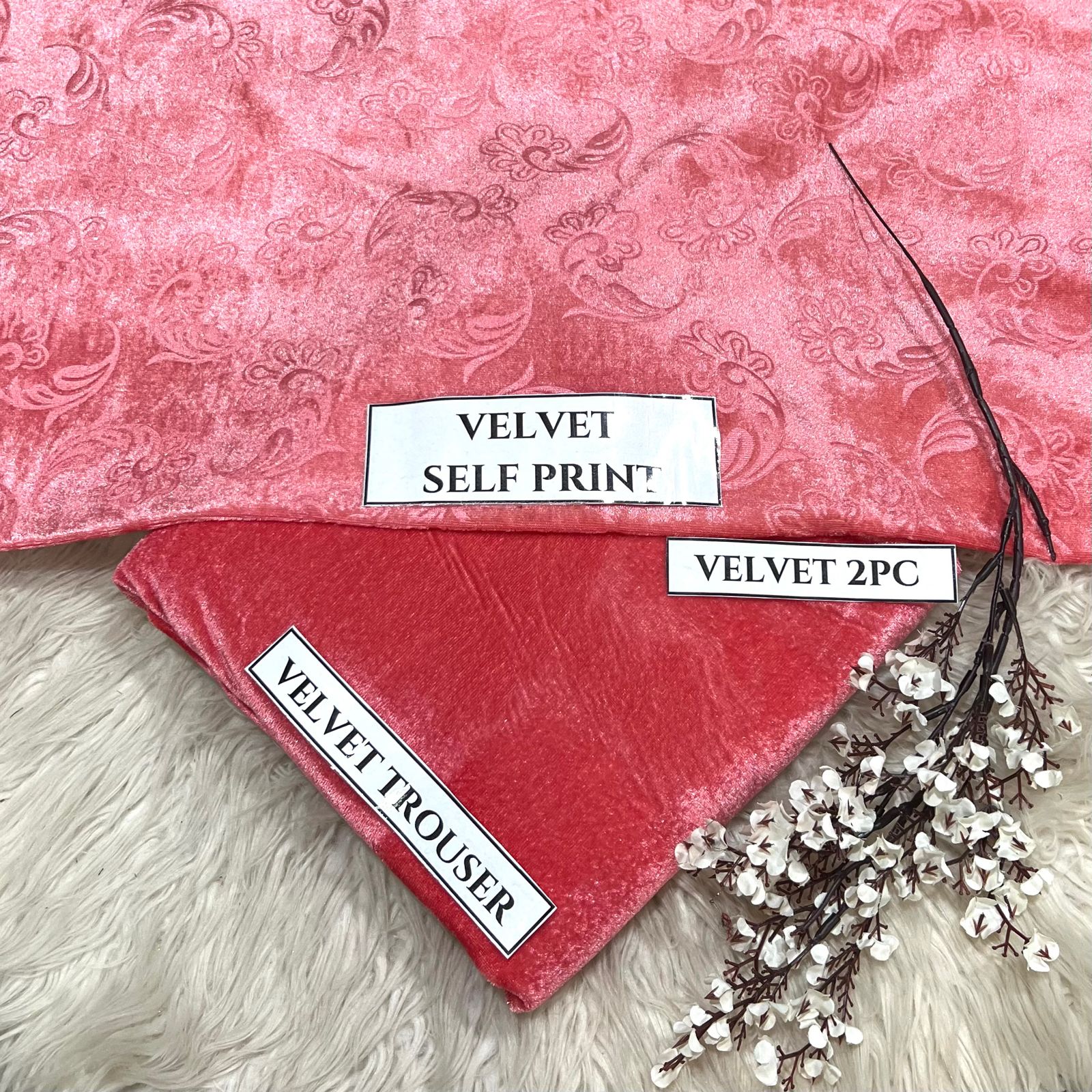 KOREAN VELVET 2PC KV-11