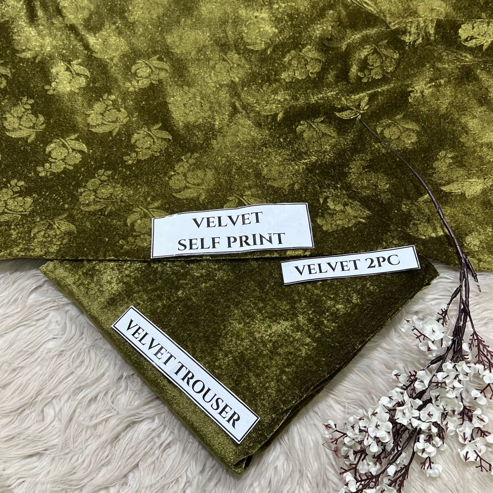 KOREAN VELVET 2PC KV-13