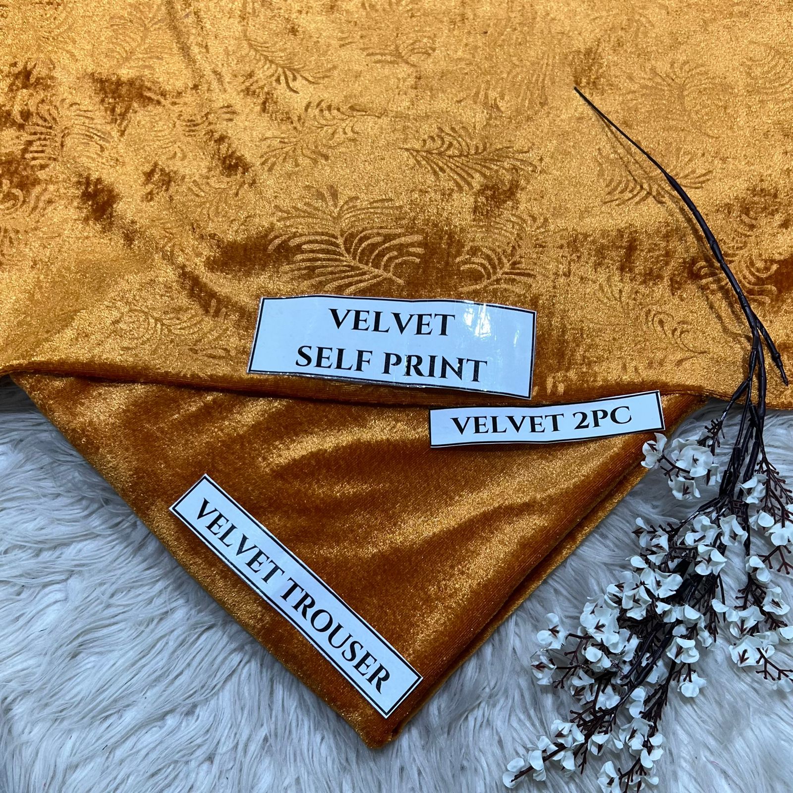 KOREAN VELVET 2PC KV-16