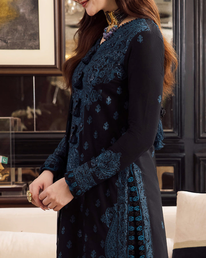 Premium Lawn  3PC Unstitched Embroidered SK - 0145 Top Trending