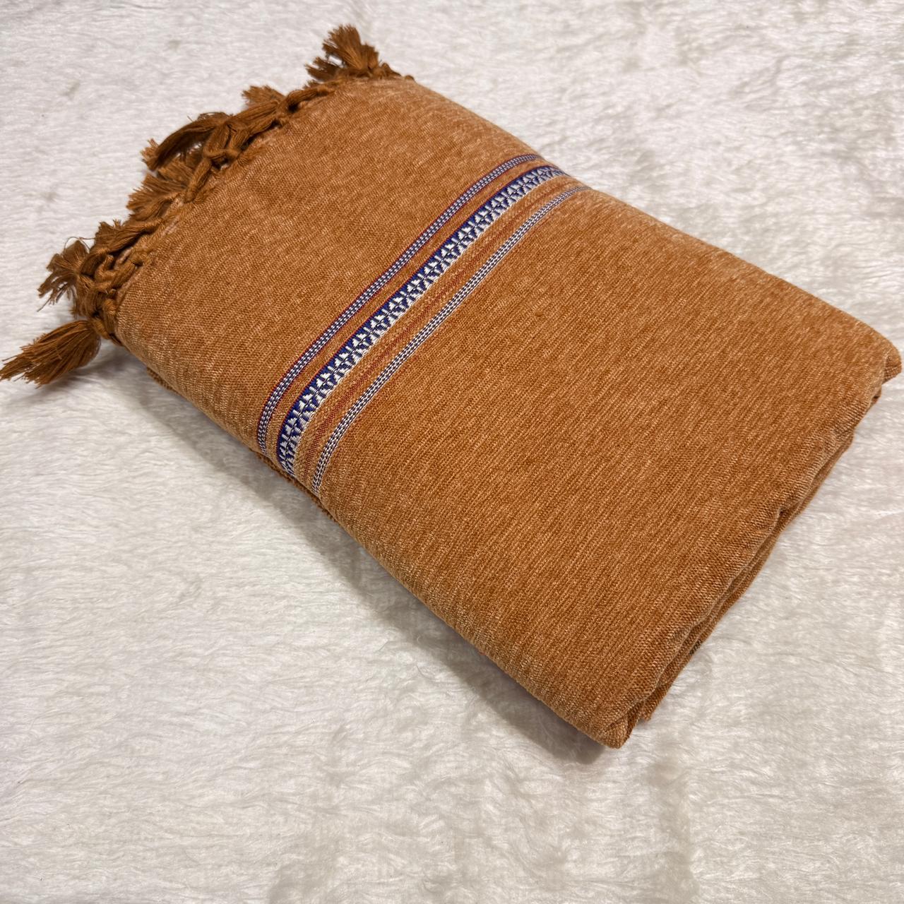 Pure Velvet Shawl For Men Traditional Dussa Shawl - vs 02